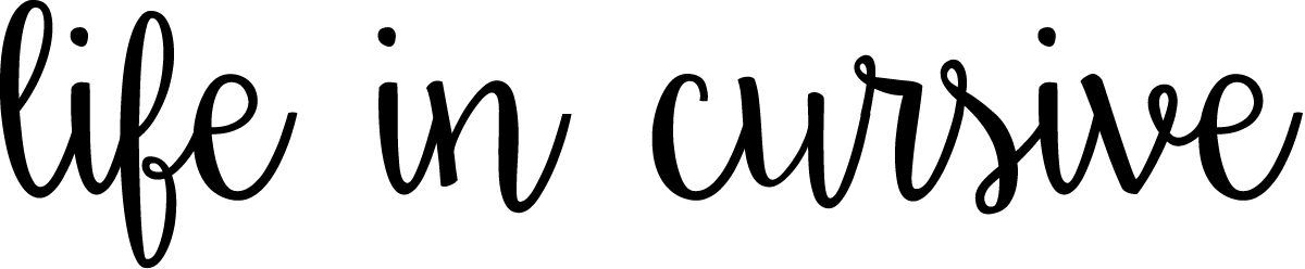 Wild One Life In Cursive - Write Life In Cursive (1200x248)