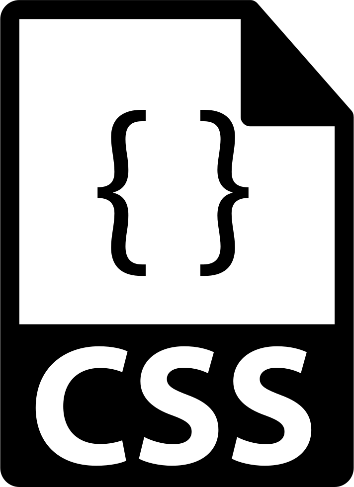 Css File Format Symbol - Css File Icon Free (712x980)