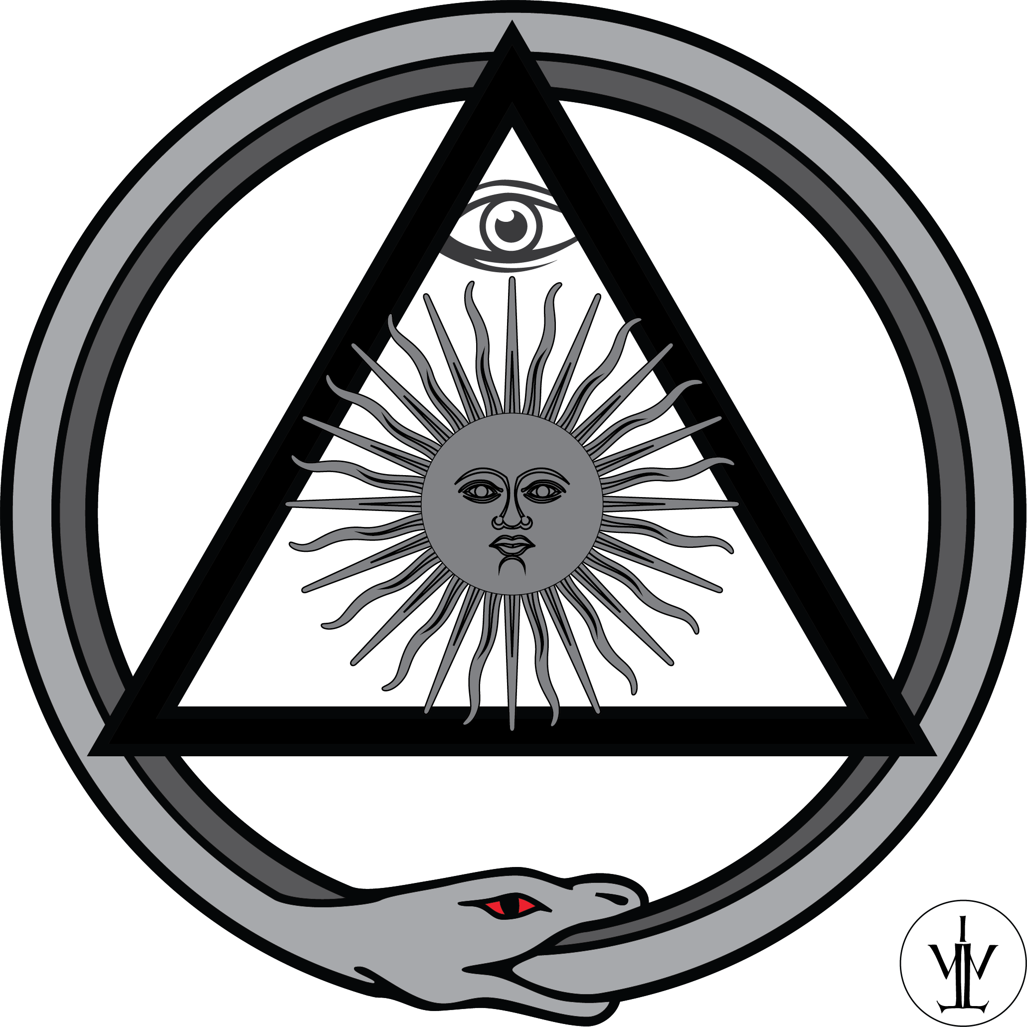 Expérience Tantrique De L'ouroboros - Indiaflag Tattoo (2060x2060)