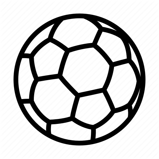 512 X 512 1 - Football Outline Icon (512x512)