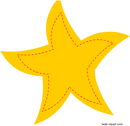 Funky Yellow Star Clip Art , Png Download - Funky Yellow Star Clip Art , Png Download (439x424)