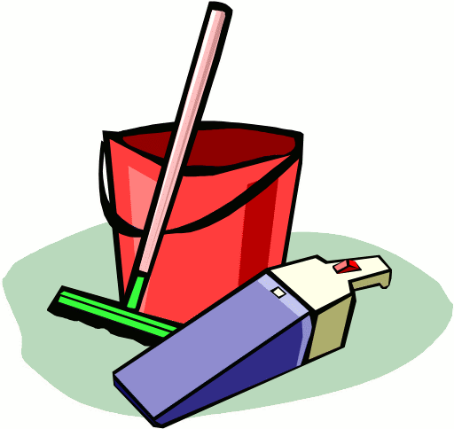 Black And White Desk Lamp - Chores Clipart (512x484)