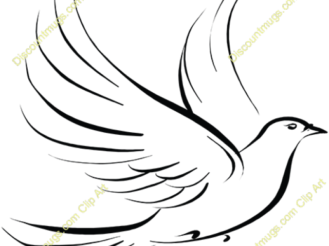 Dove Clipart Feather - Dove (640x480)