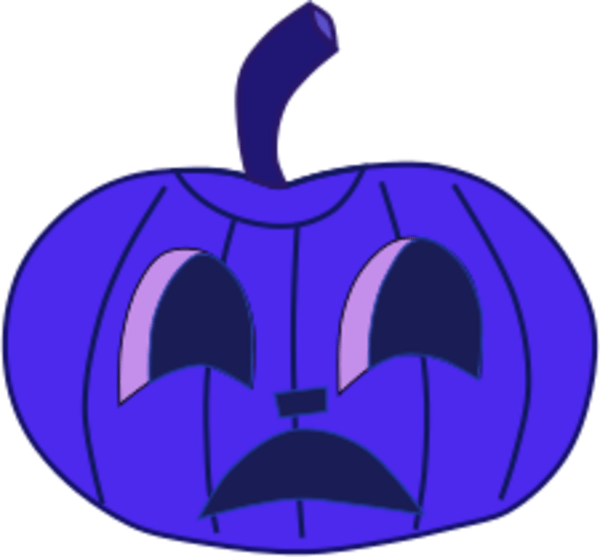 Red Pumpkin Cartoon (600x557)