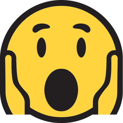 Free Poop Clipart Pictures Clipartix - Emoji De Miedo Png (400x400)