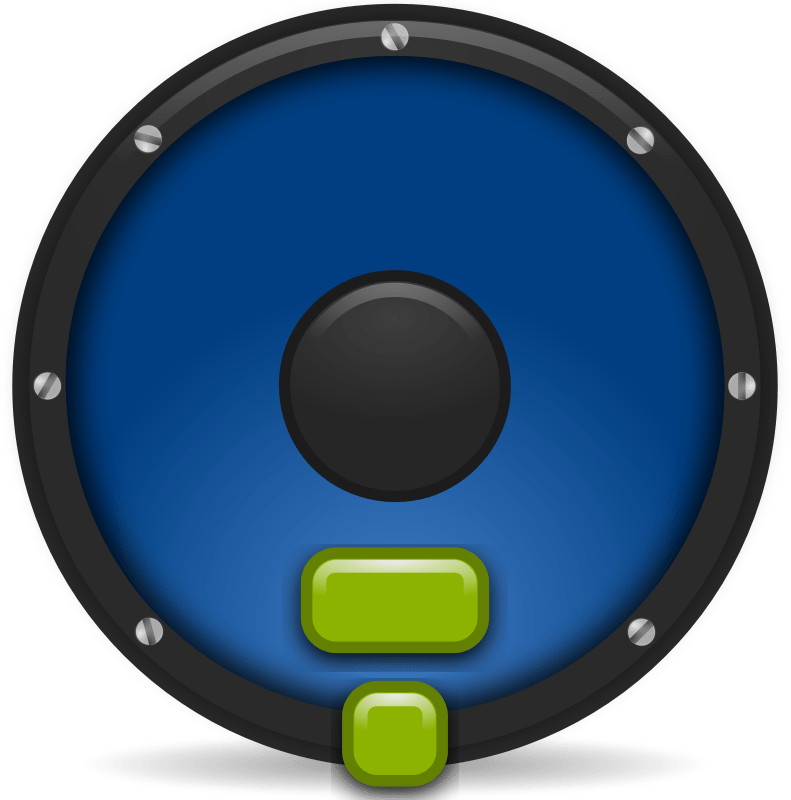 Round Speakers Png (791x800)