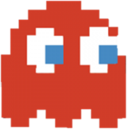 8 Bit Clipart Pac Man - Green Pac Man Ghost (420x420)