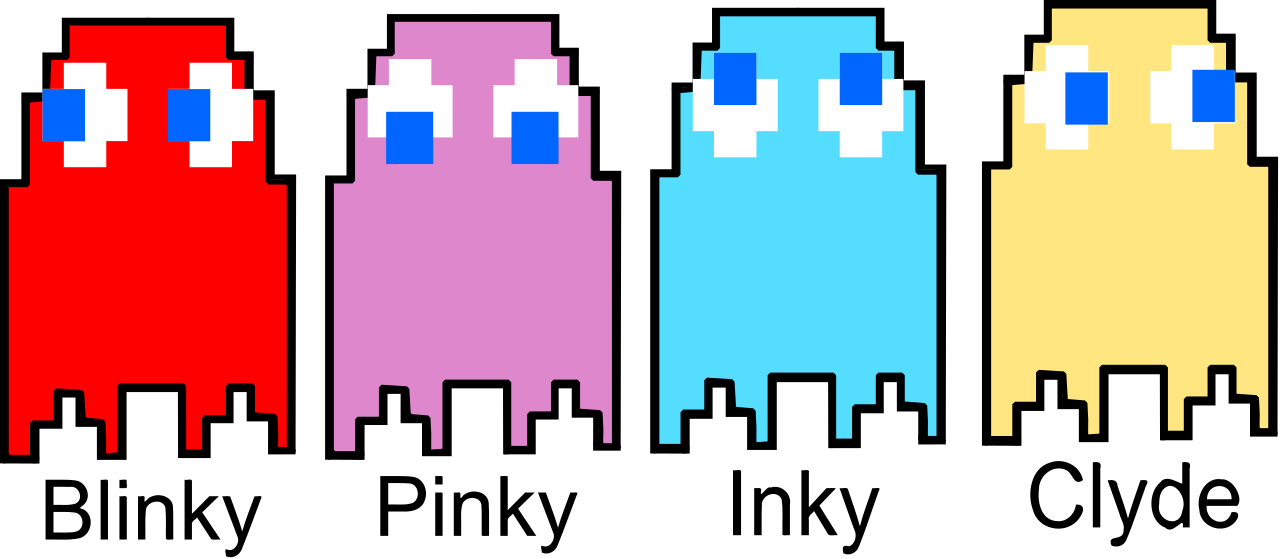 1280 X 559 6 - Pac Man Ghost Moving (1280x559)