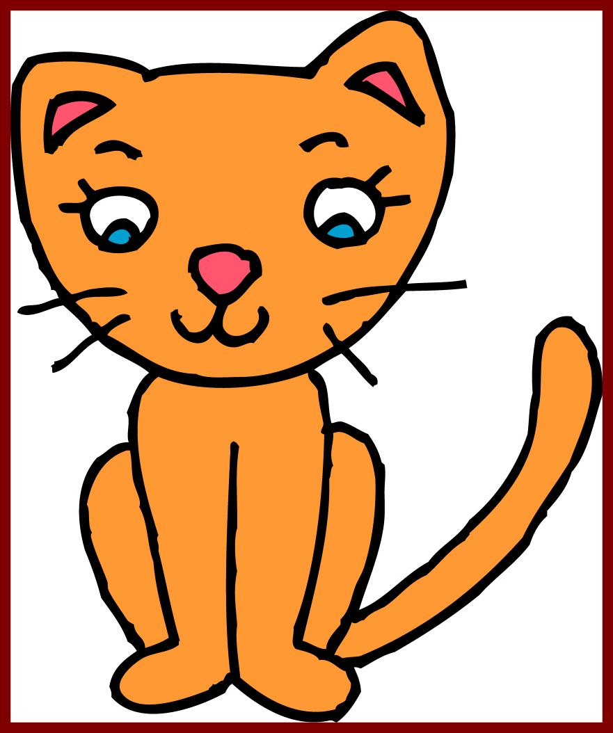 Appealing Best Cat Clipart Clipartion Pics Of Cute - Free Black And White Black Cat Clipart (881x1054)