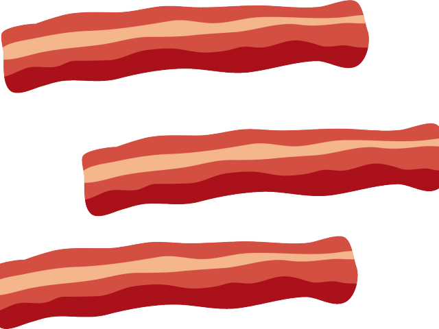 Bacon Clipart Tocino - Bacon Clip Art Png (640x480)