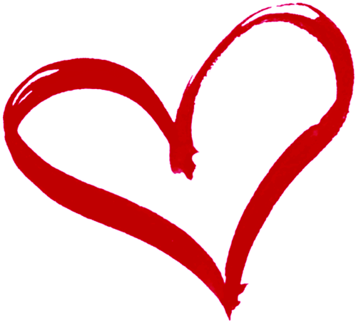Monster Clipart Heart - Hand Drawn Heart Transparent Background (658x494)
