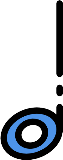 Note Clipart Minim - Circle (512x512)