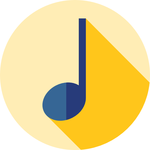 Note Clipart Minim - Circle (512x512)