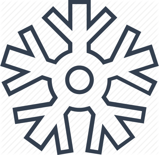 Clipart Freeuse Stock Snowflakes By Popcic Christmas - Potential Icon (512x498)