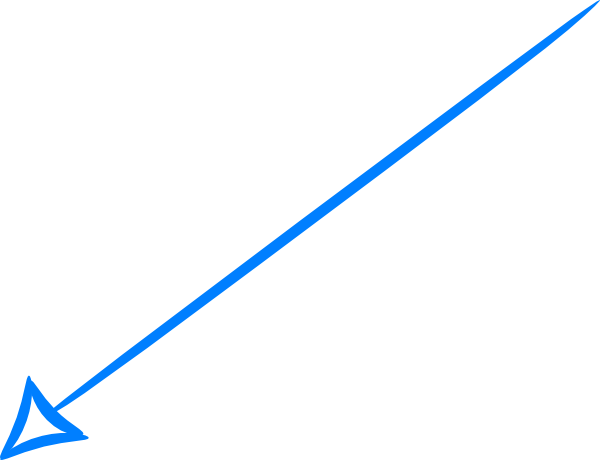 Clipart Long Arrow - Long Arrow Vector Png (600x460)