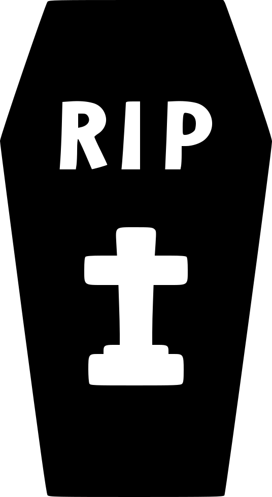 Graveyard Clipart Death - Sign (536x980)