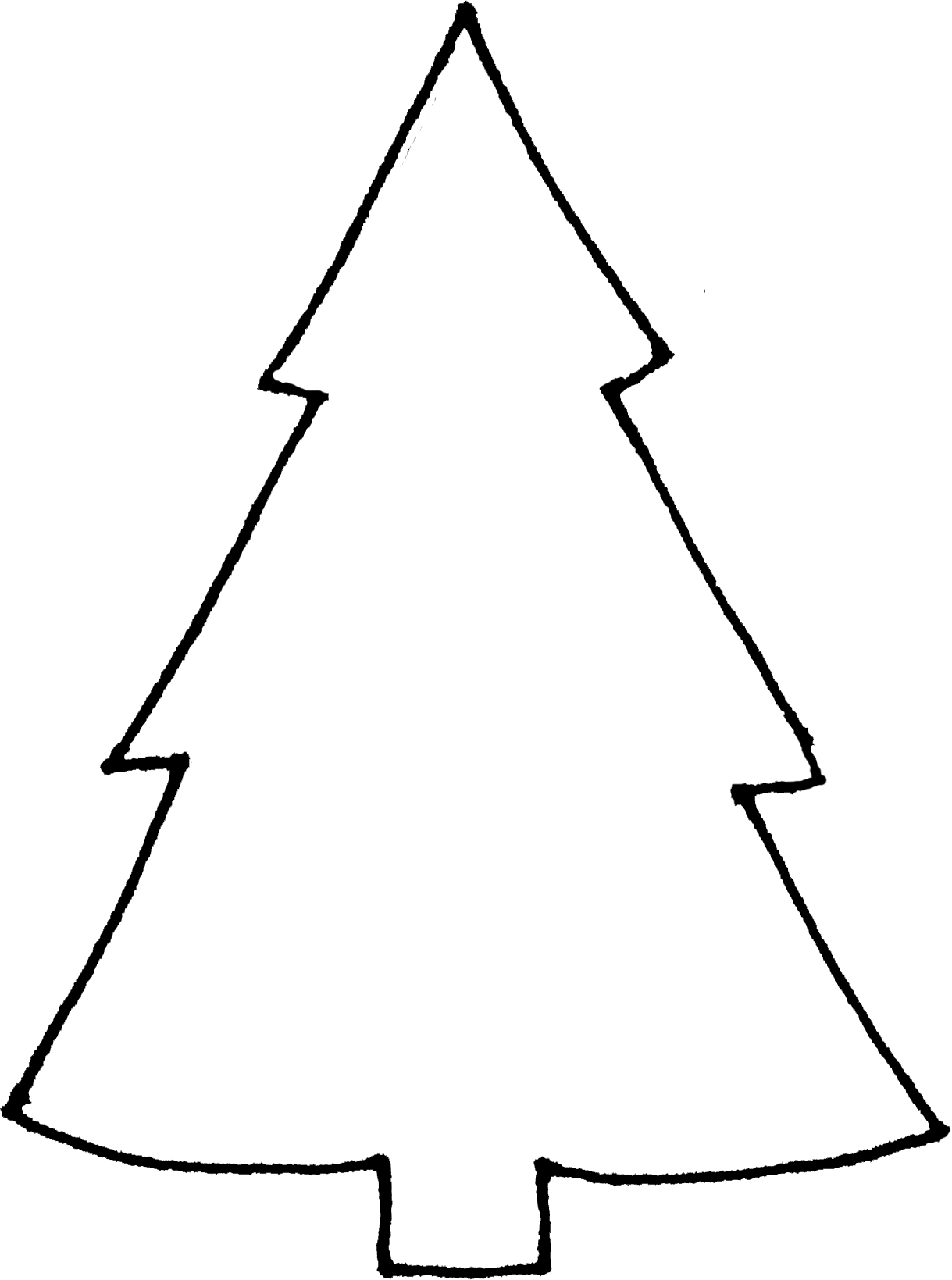 8 Christmas Icons - Christmas Tree (1219x1639)
