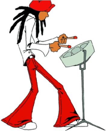 Drum Clipart Steel Drum - Cartoon (640x480)