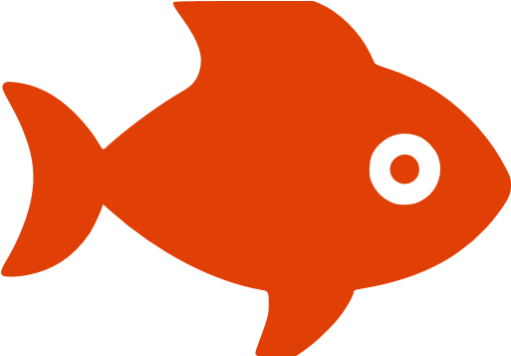 512 X 512 14 - Red Fish Icon Png (512x512)