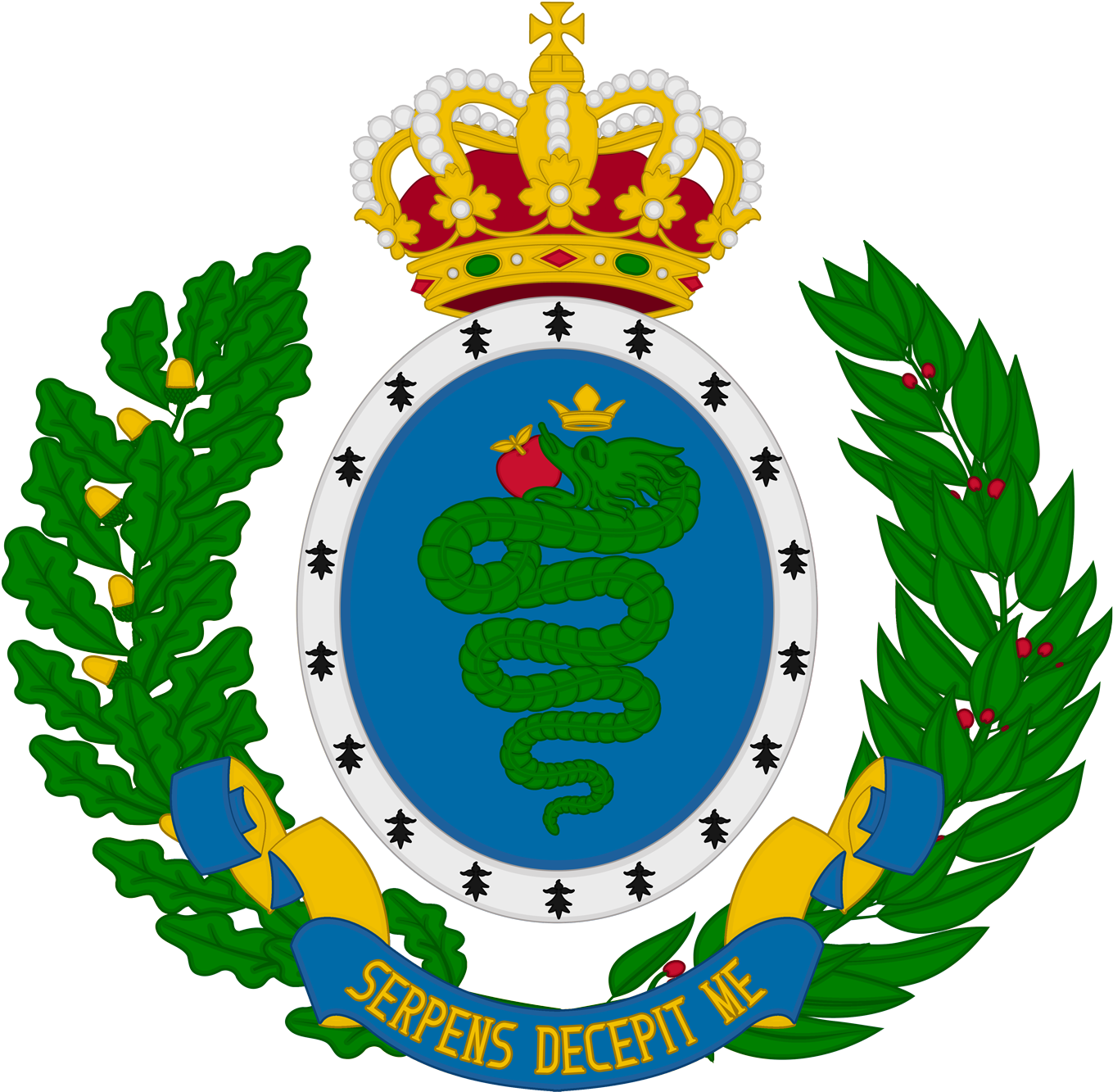 Welcome To The Official Website Of The Duchy Of The - De St Hilaire Du Harcouet Coat Of Arms (1500x1500)