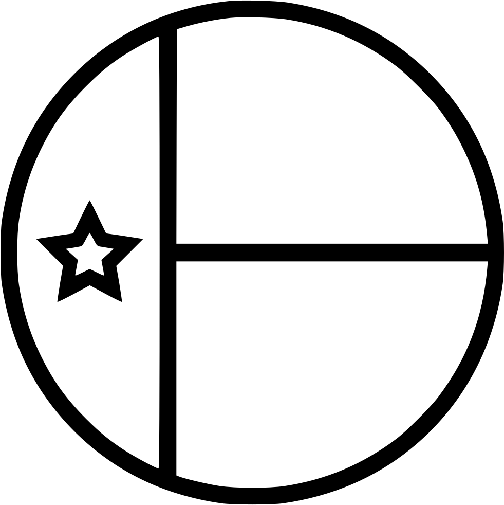 Country Flag Guinea Bissau Comments - Circle (981x982)