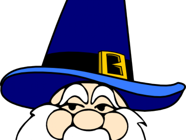 Sorcerer Clipart Wizard - Wizard Hat Clip Art (640x480)