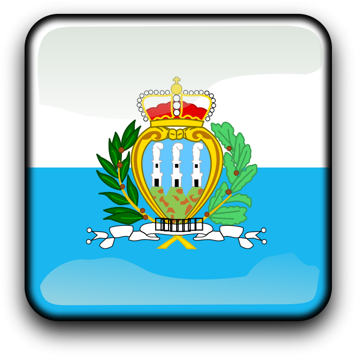 This Free Clip Arts Design Of Flag Of San Marino - This Free Clip Arts Design Of Flag Of San Marino (900x900)