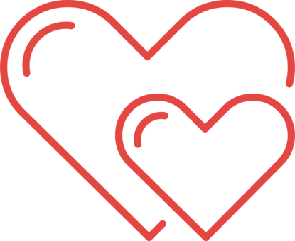 T-shirt Heart Valentine's Day Dia Dos Namorados Love - Heart (415x340)