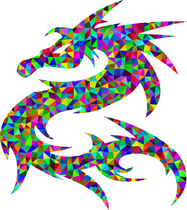 Dragon Every Hue - Dragon Icon Png Transparent (640x720)