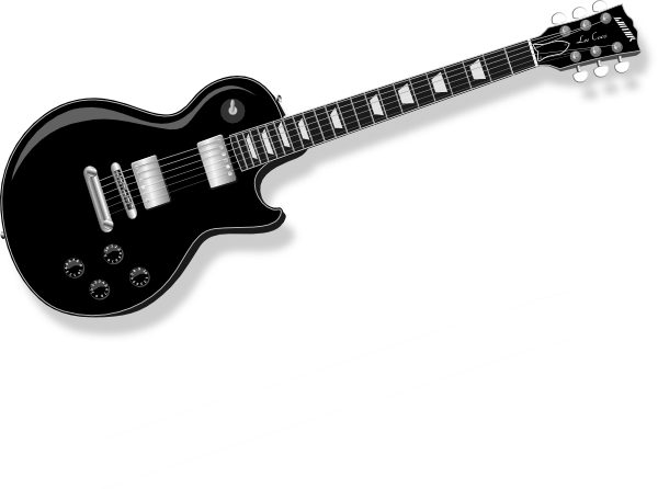 Black Electric Guitar (600x446)