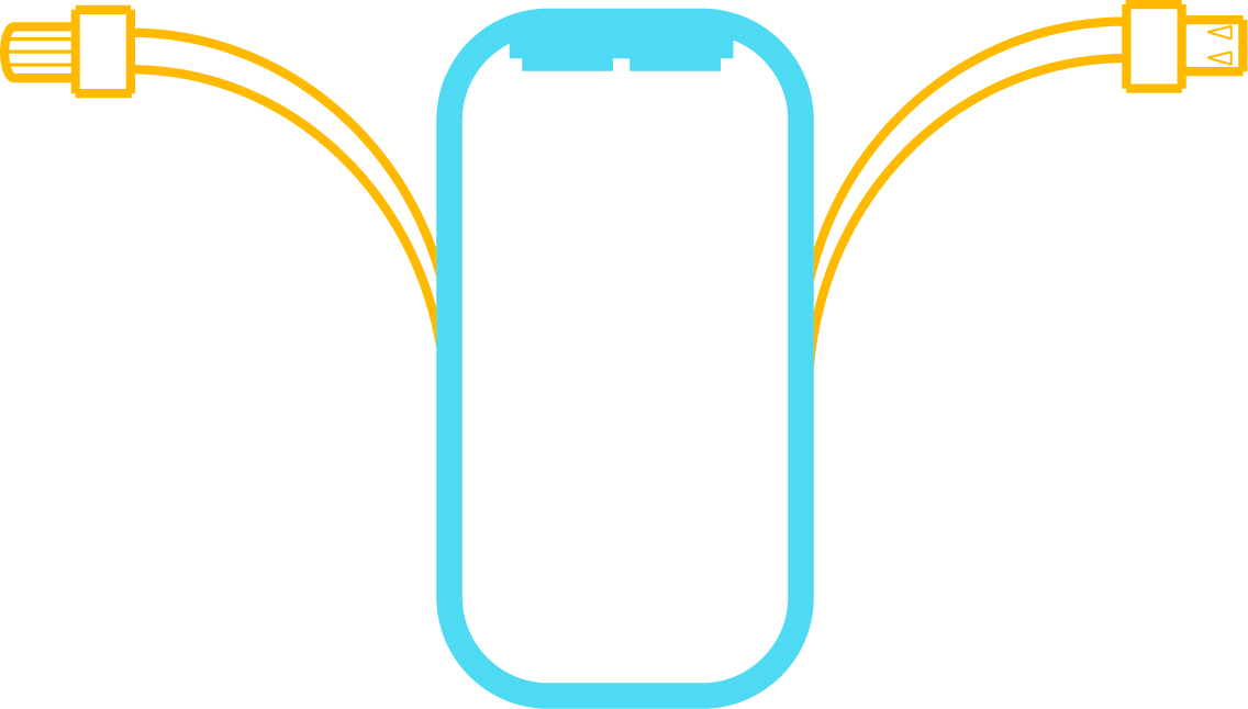 Built In Charging Cables Transparent Background - Built In Charging Cables Transparent Background (1136x646)
