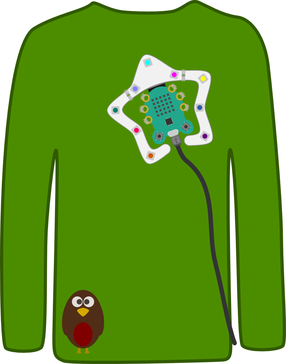 You Can Now Decorate Your Jumper With More Festive - You Can Now Decorate Your Jumper With More Festive (1000x1272)