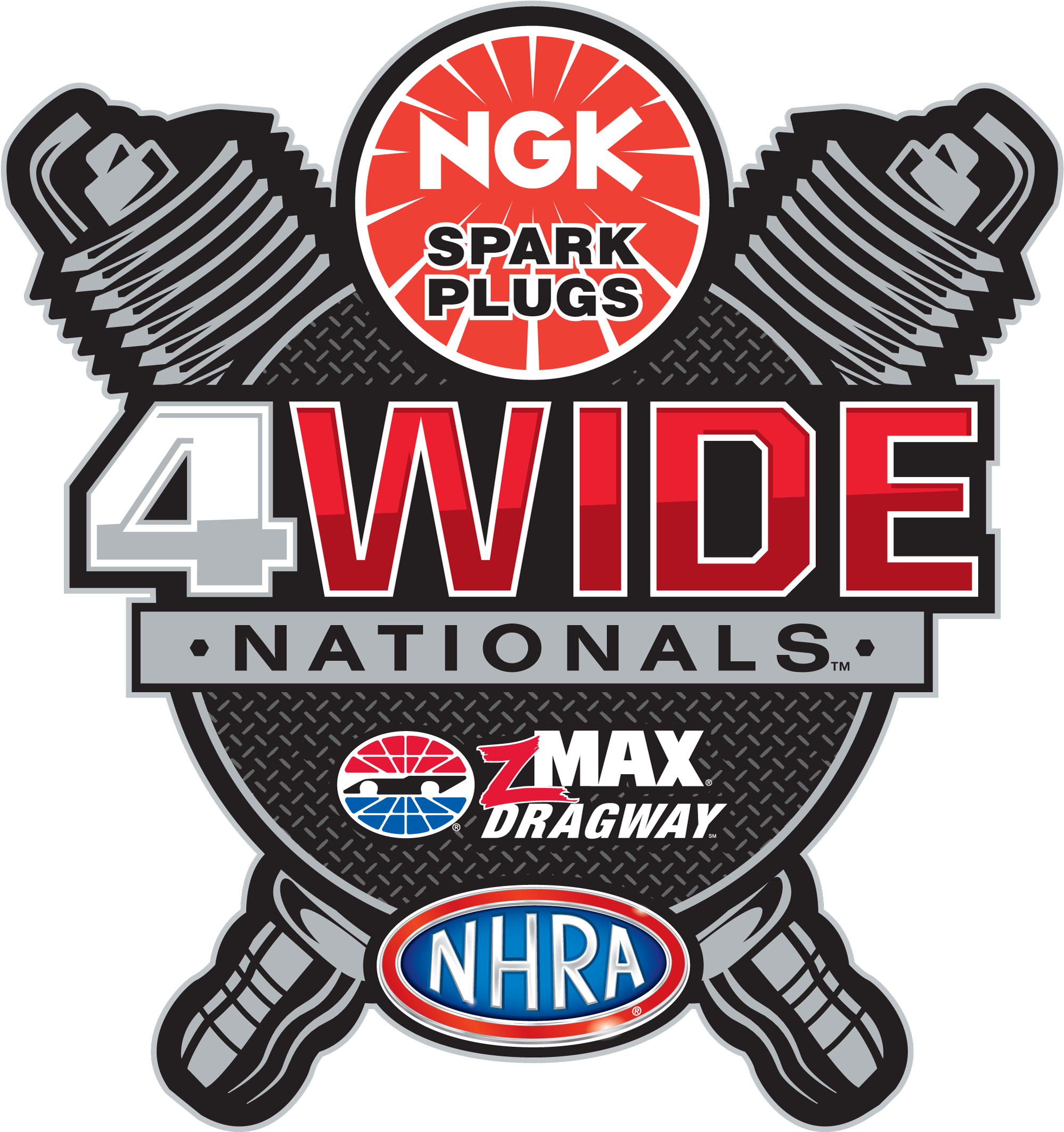 Meyer, Whiteley Headline Lucas Oil Winners At 4-wide - Logo Nhra (2000x2201)