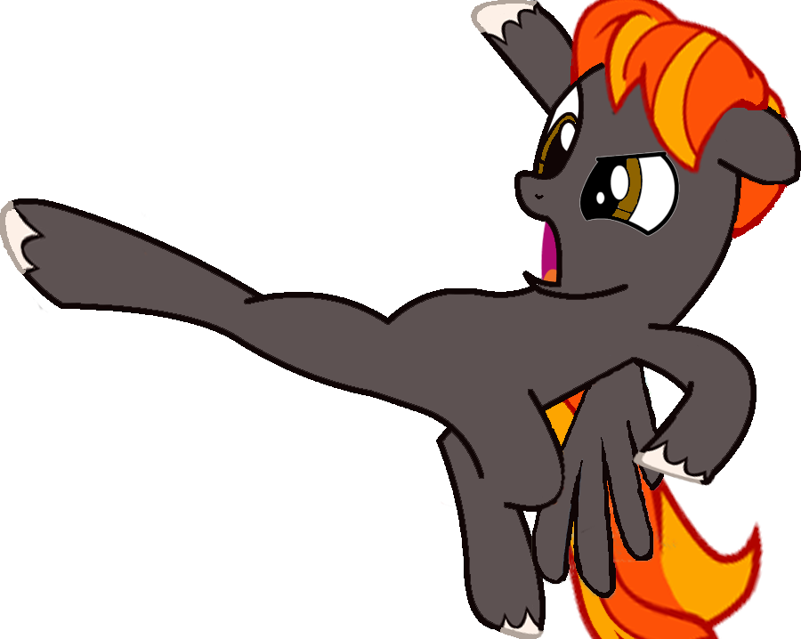 Loony Colt Karate - Cartoon (900x718)