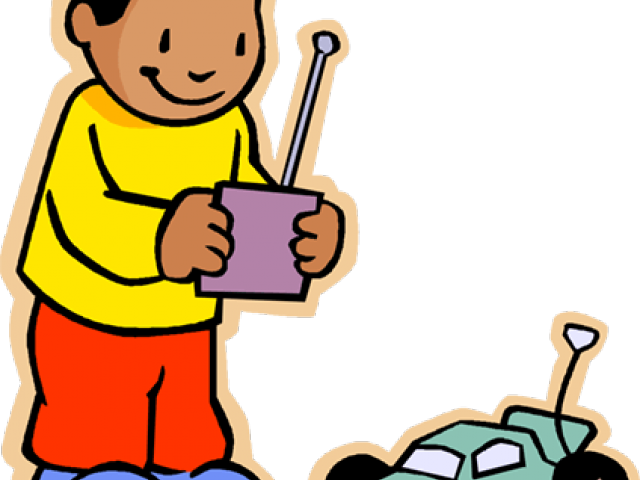 Boy Clipart Car - Remote Control Car Clipart (640x480)
