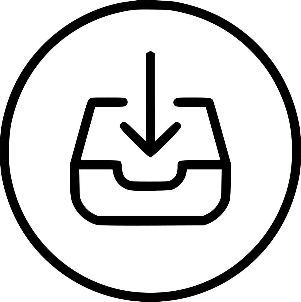 Inbox Mail Mailbox Save Storage Email Comments - Download (980x982)