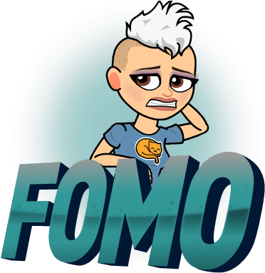 Bitmoji Beth Knows The Struggle Is Real - Fomo Bitmoji (398x398)