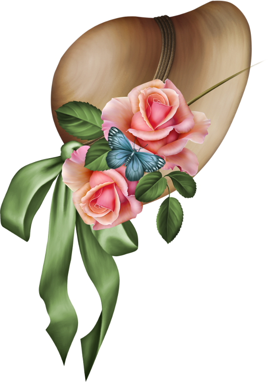 973ab9ce Caps Hats, Clip Art, Hats, - Garden Roses (549x780)