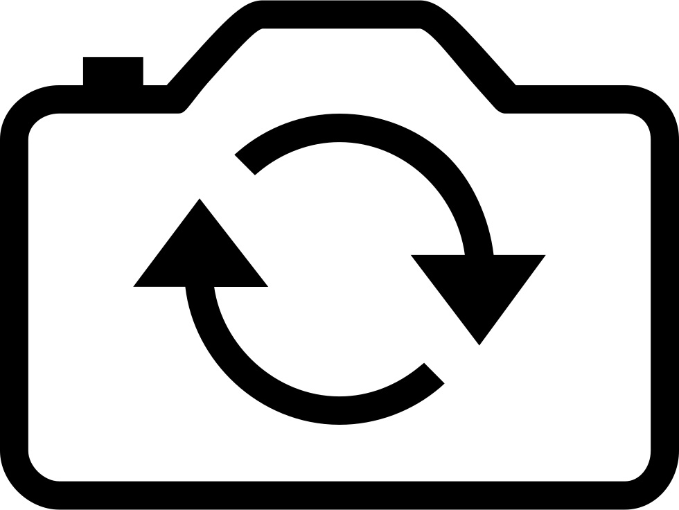 Camera Clip Art Outline Free For Download On Rpelm - Phone Rear Camera Icon (980x736)