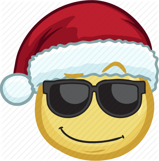 Emoji With Santa Hat Clipart Santa Claus Santa Suit - Emoji With Santa Hat Clipart Santa Claus Santa Suit (507x512)
