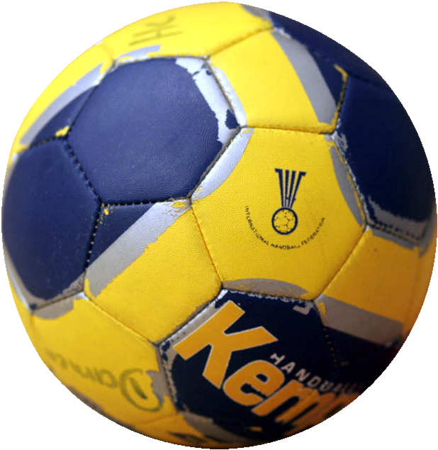 Handball Clipart Team Handball - Transparent Handball Ball (630x646)