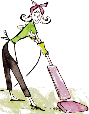 Get Mom's House Cleaned - House Cleaning Lady Clip Art (315x400)