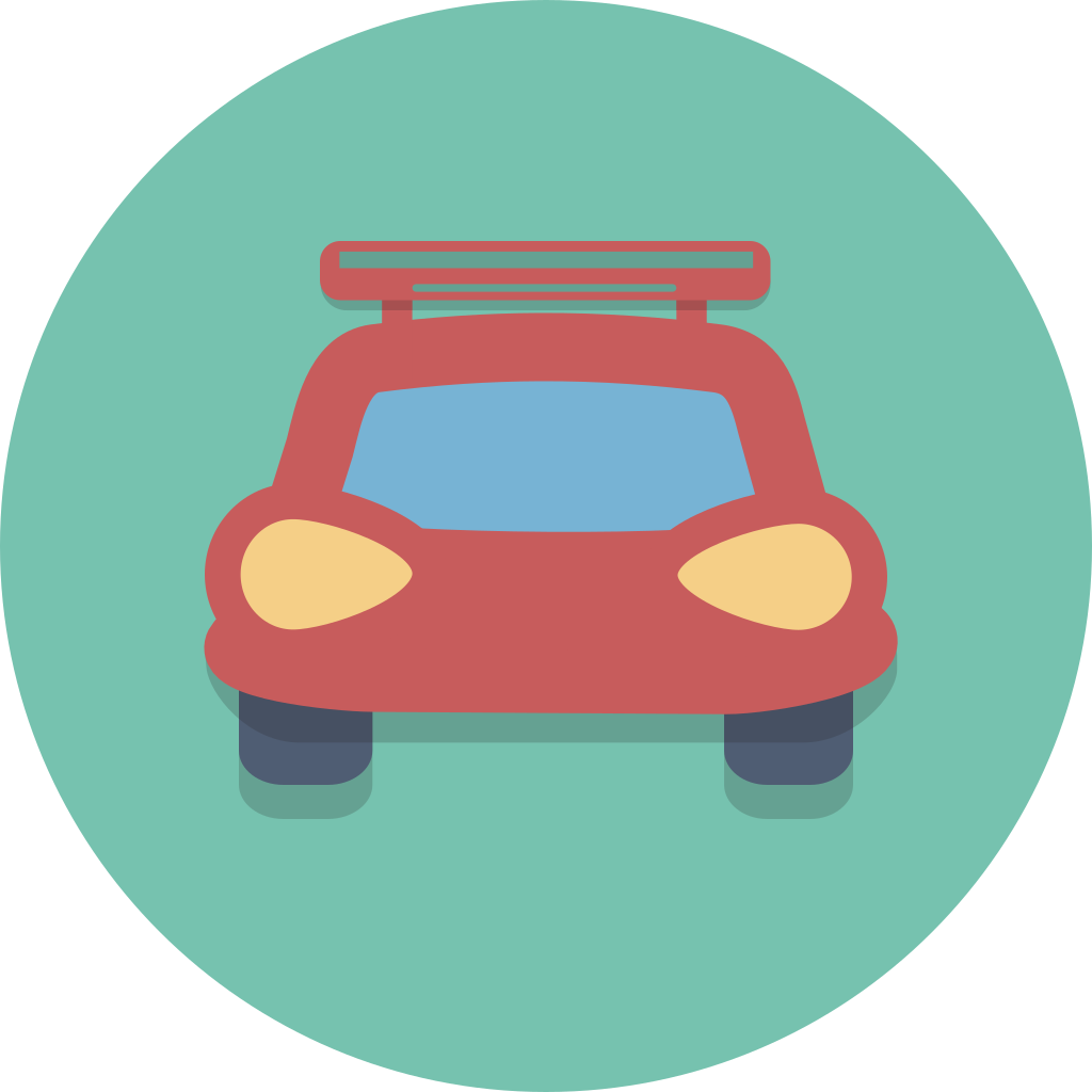 Circle Icons Car Custom - City Car (1024x1024)