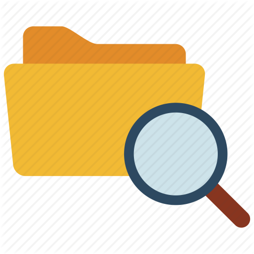 Clip Art Freeuse Stock Antivirus Internet Security - Folder Search Icon Png (512x512)