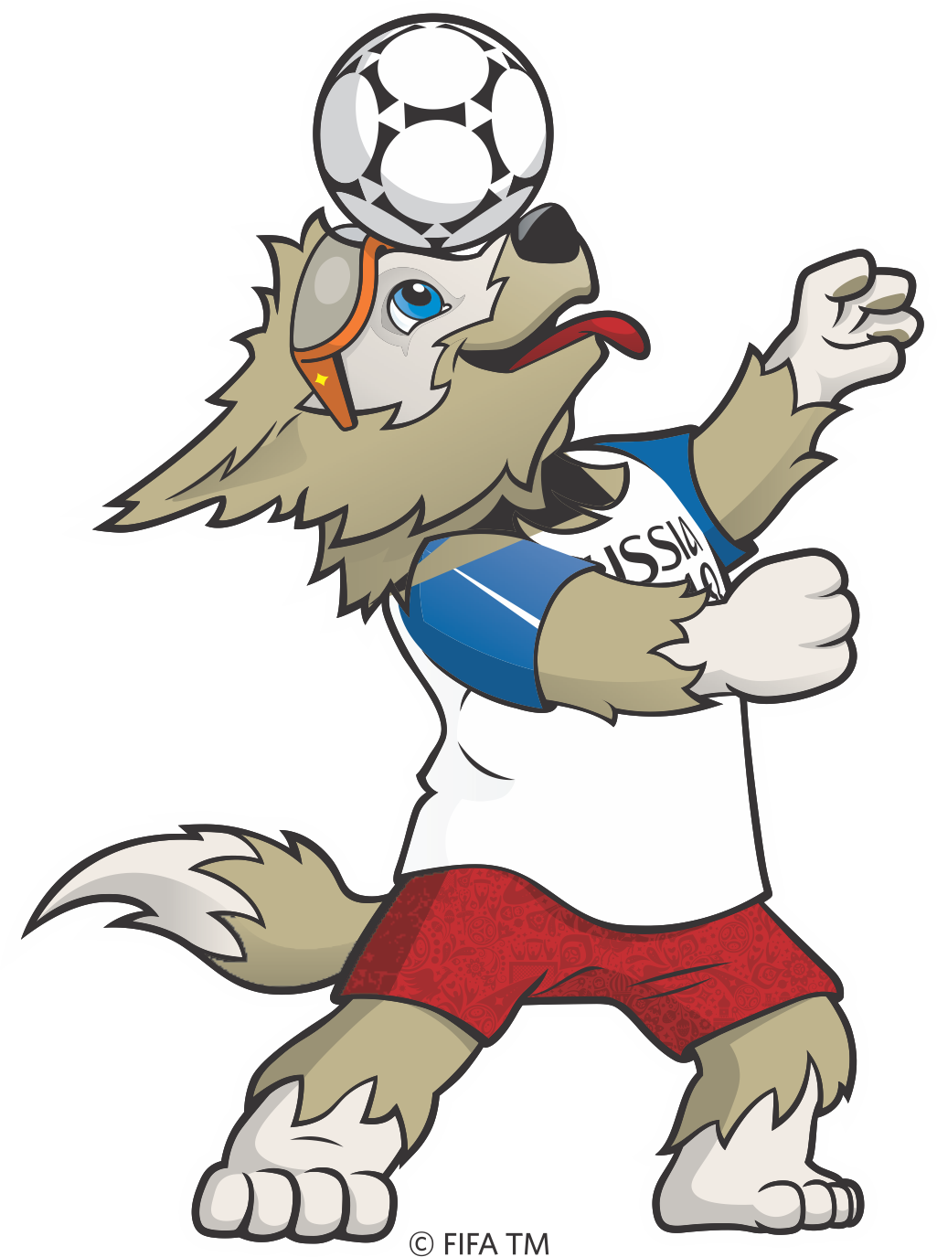 Resultado De Imagem Para Zabivaka Png Transparent - Fifa World Cup 2018 Mascot Png (1025x1375)