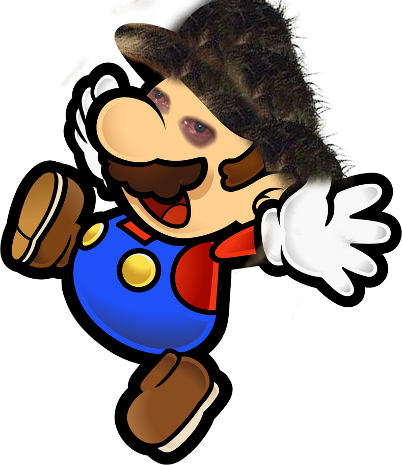 Slave Clipart Deliberate - Paper Mario Png (789x911)