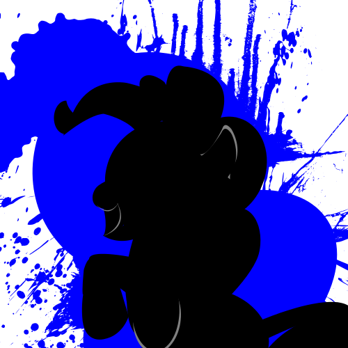 Pinkie Pie Silhouette Black Ops 2 Emblem By Itzcombatwombat - Illustration (500x500)