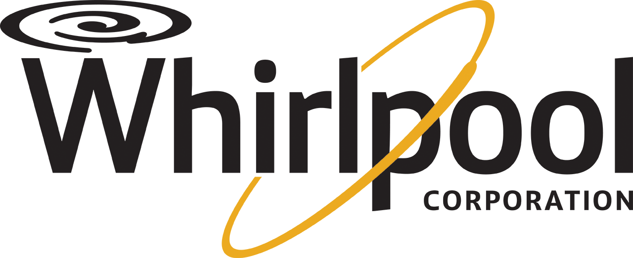 Whirlpool Corporation Ranked As One Of Top 100 Corporate - Washing Machine Brand Logo (1280x523)