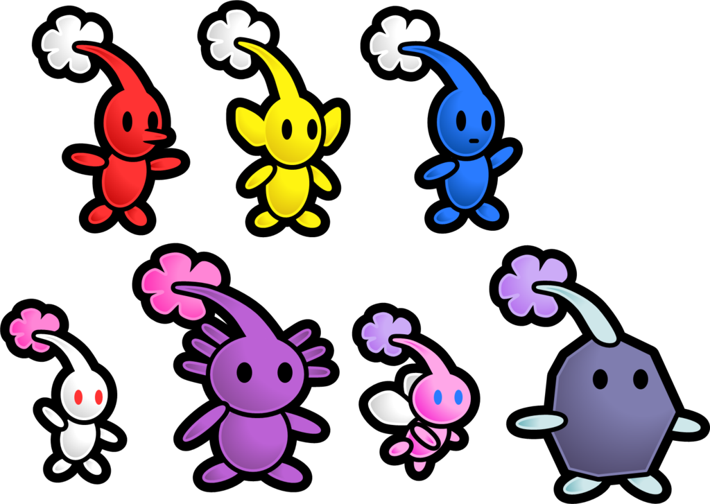 Pikmin Series Favourites By Mothergarchomp622 - Paper Pikmin (1024x727)