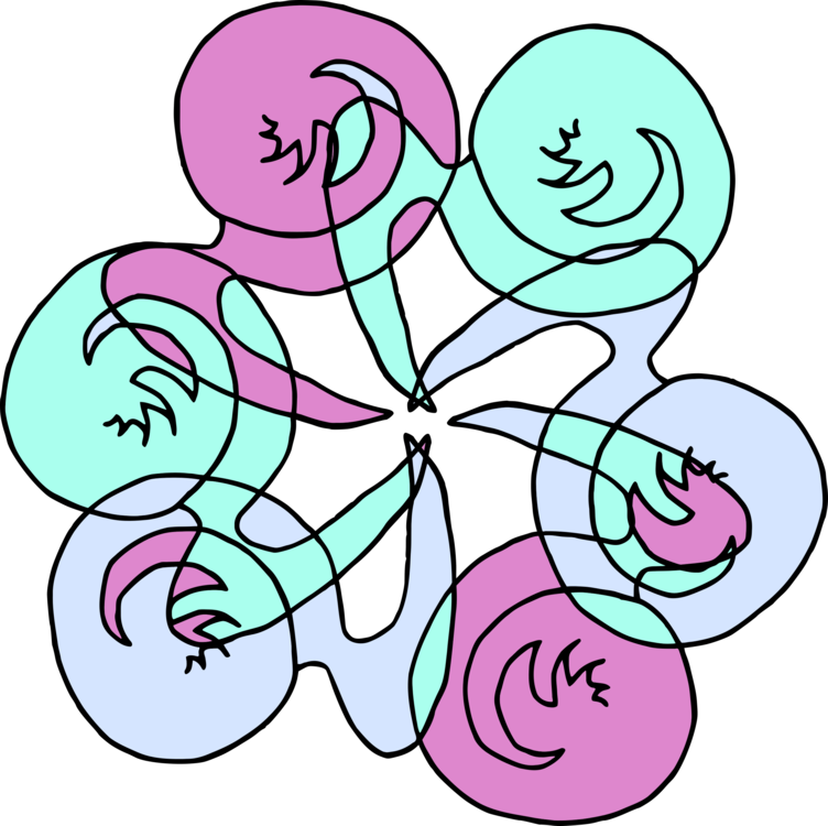 Human Behavior Flower Cartoon Organ - Human Behavior Flower Cartoon Organ (752x750)